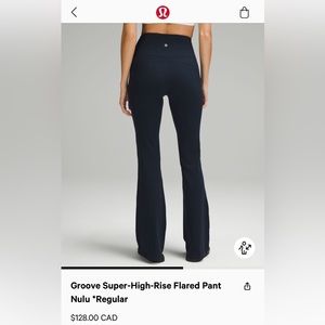 Lululemon - Groove Super-High-Rise Flared Pant *Regular Length